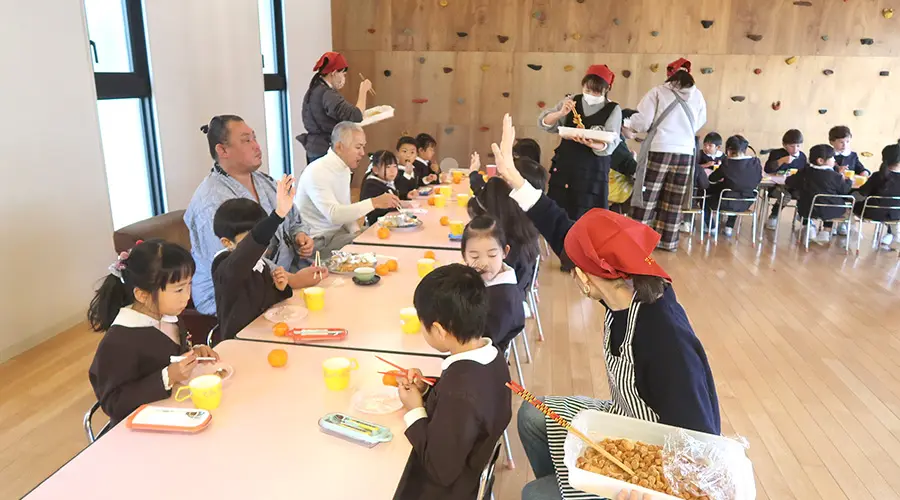 お餅つき大会